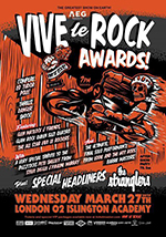 The Blue Carpet Band - Vive Le Rock Awards, O2 Islington, London 27.3.19